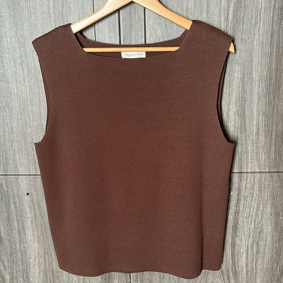 Goldwater Creek sleeveless shirt - Picture 6 of 12